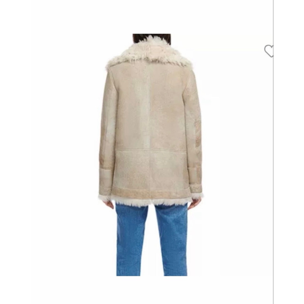 HiSO Rumour Shearling Moto Coat Cement
Size Large - Picture 2 of 11